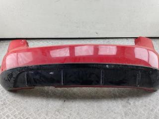 бампер задний Skoda Fabia mk2 (5J) 2011, красный, хетчбэк 5 дв., 5J6807421H