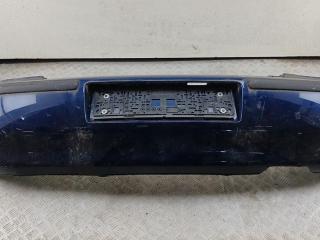 бампер задний Volkswagen Polo 4 поколение 2001, синий, хетчбэк 5 дв., 6N0807421E