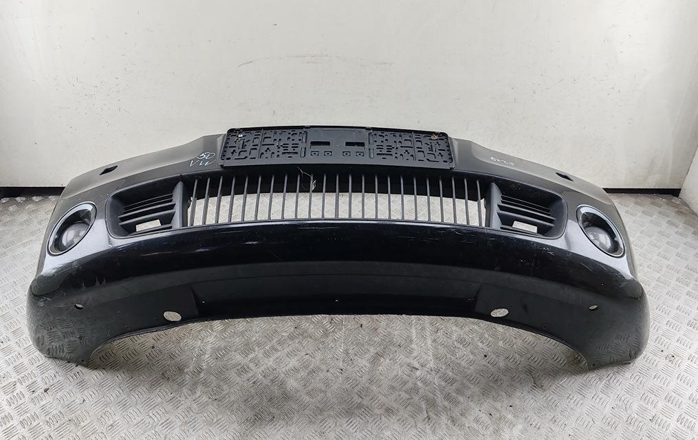 бампер передний Skoda Octavia mk2 (A5 1Z) 2005, бензин, чёрный, универсал, 1Z0807221D