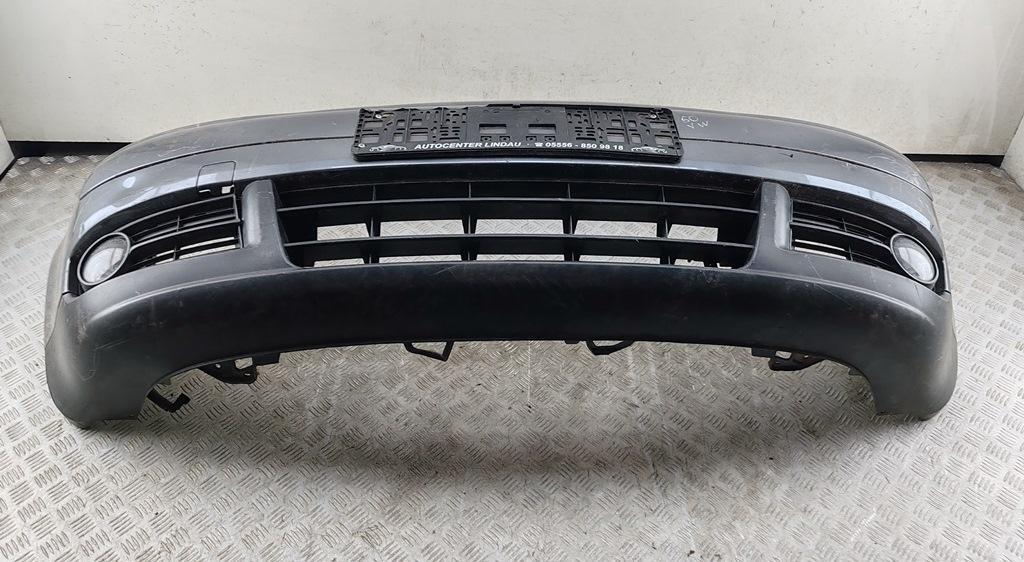 бампер передний Volkswagen Touran 2005, FSI, бензин, серый, минивэн, 1T0807217