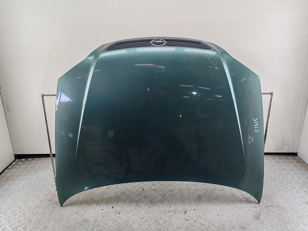 капот Opel Astra G 1999, 1.6 л., бензин, МКПП, зелёный, хетчбэк 5 дв.