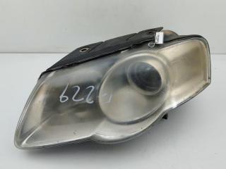 фара левая Volkswagen Passat B6 2007, 2.0 л., дизель, МКПП, серый, седан, 3C0941005AB