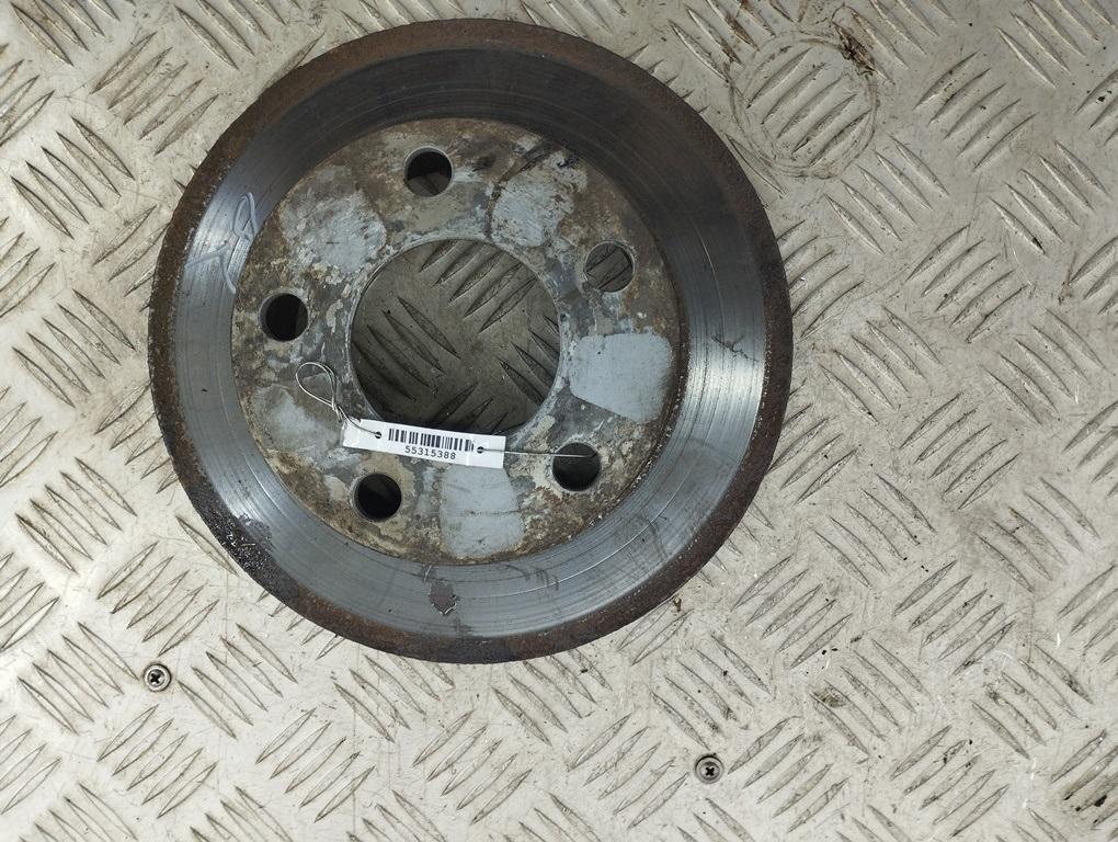 диск тормозной задний Audi A6 C5 2001, 2.4 л., бензин, АКПП, чёрный, седан