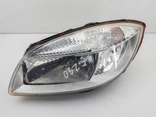 фара левая Skoda Fabia 2 поколение (5J) 2009, 1.2 л., бензин, МКПП, серый, универсал, 24783100