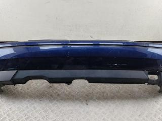 бампер задний Volkswagen Golf-3 1997, синий, хетчбэк 3 дв., 1H6807417H