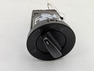 переключатель света Skoda Fabia mk2 (5J) 2008, 1.4 л., бензин, МКПП, чёрный, хетчбэк 5 дв., 3B0941531B