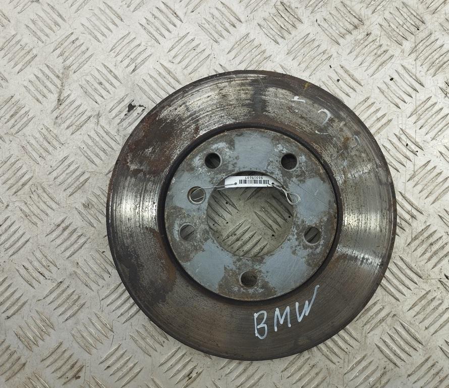 диск тормозной передний BMW 3 E46 2002, 2.0 л., бензин, МКПП, серый, седан