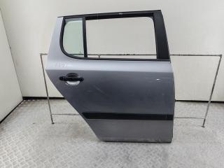 дверь сдвижная Skoda Fabia mk2 (5J) 2009, серый, хетчбэк 5 дв.