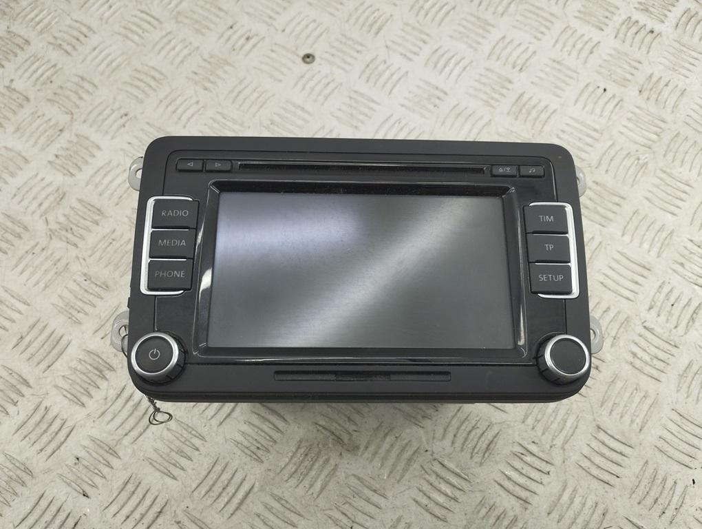магнитола Volkswagen Passat B6 2009, 1.8 л., бензин, МКПП, чёрный, универсал, 3C8035195