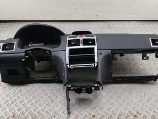 панель передняя салона (торпедо) Peugeot 307 1 поколение [рестайлинг] 2006, 1.6 л., дизель, МКПП, серый, универсал, 9634498480
