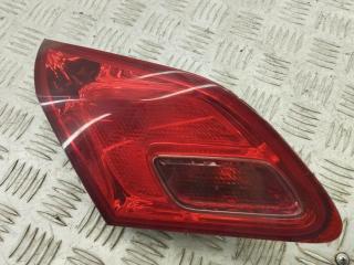 фонарь крышки багажника левый Opel Astra J 2010, 2.0 л., дизель, МКПП, чёрный, хетчбэк 5 дв., 216401