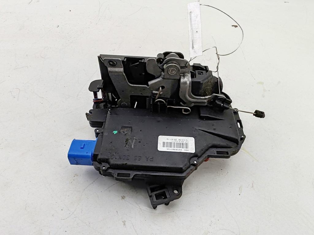 замок двери задней левой Skoda Fabia mk2 (5J) 2009, 1.2 л., бензин, МКПП, серый, хетчбэк 5 дв., 6Y0839016A