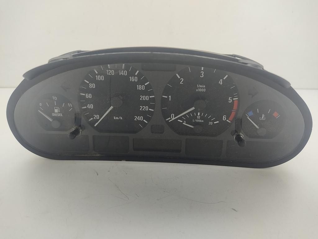 приборная панель BMW 3 E46 2005, 2.0 л., дизель, МКПП, синий, универсал, 6956971