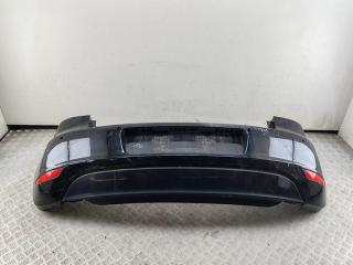 бампер задний Volkswagen Golf 6 поколение 2009, чёрный, хетчбэк 5 дв., 5K6807421