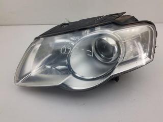 фара левая Volkswagen Passat B6 2007, 2.0 л., дизель, МКПП, синий, универсал, 3C0941005Q