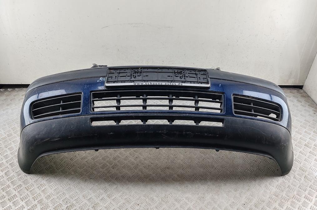 бампер передний Volkswagen Golf-4 2000, бензин, синий, универсал, 1J0807217C