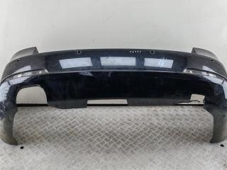 бампер задний Skoda Octavia mk2 (A5 1Z) 2007, чёрный, универсал, 1Z9807421B