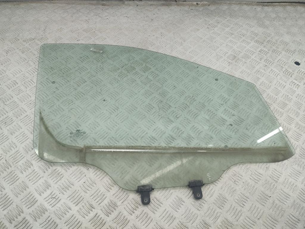 стекло двери передней правой Hyundai H-1 Starex 1997 2009, 2.5 л., дизель, МКПП, белый, минивэн - фото №1
