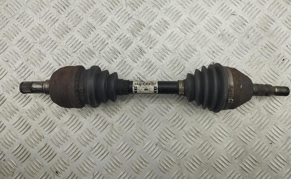 полуось передняя левая (приводной вал, ШРУС) Opel Astra H 2009, 1.9 л., дизель, МКПП, чёрный, универсал, 13245912