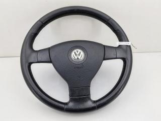 руль Volkswagen Passat B6 2005, 1.6 л., бензин, МКПП, чёрный, универсал