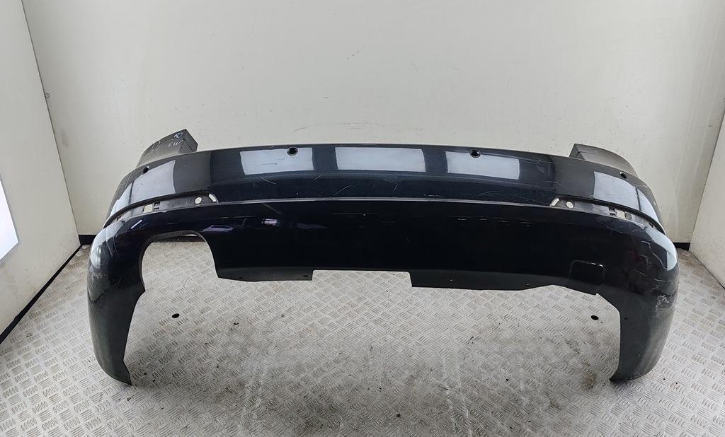 бампер задний Skoda Octavia mk2 (A5 1Z) 2005, чёрный, универсал, 1Z9807421B