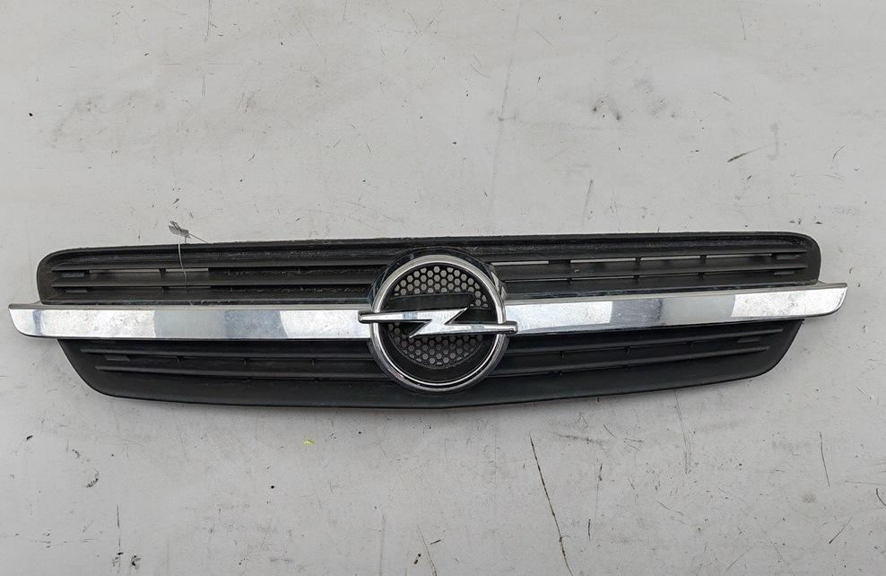 решетка радиатора Opel Meriva A 2004, синий, минивэн, 13117843