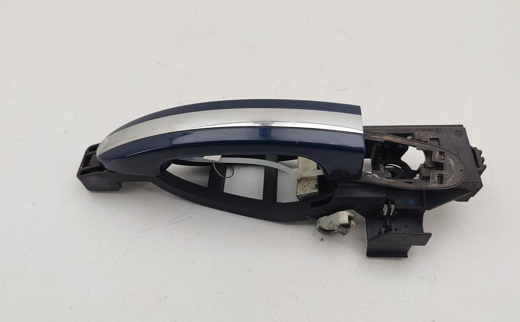 ручка наружная передняя левая Ford S-Max 1 поколение 2009, 2.2 л., дизель, МКПП, синий, минивэн, 6M21U224A37BF - фото №1