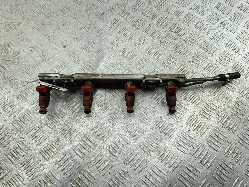 Форсунка топливная (комплект) Nissan Primera P12 2006, 1.8 л., бензин, МКПП, чёрный, универсал, 0280155940, 1666009F600