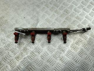 Форсунка топливная (комплект) Nissan Primera P12 2006, 1.8 л., бензин, МКПП, чёрный, универсал, 0280155940, 1666009F600