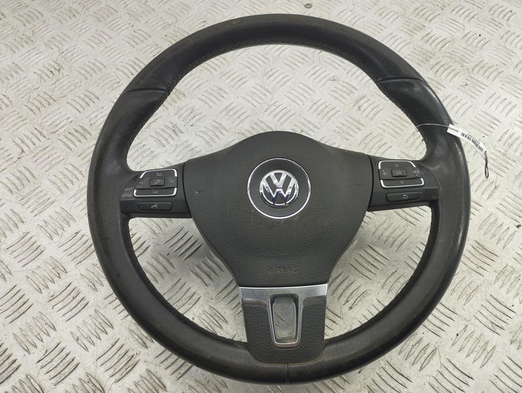 руль Volkswagen Transporter T5 2013, 2.0 л., дизель, АКПП, белый, микроавтобус, 7E0419091