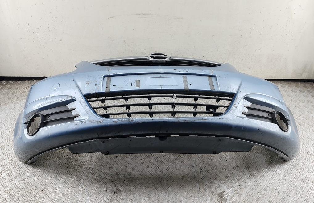 бампер передний Opel Corsa D 2007, бензин, синий, хетчбэк 3 дв., 13273522