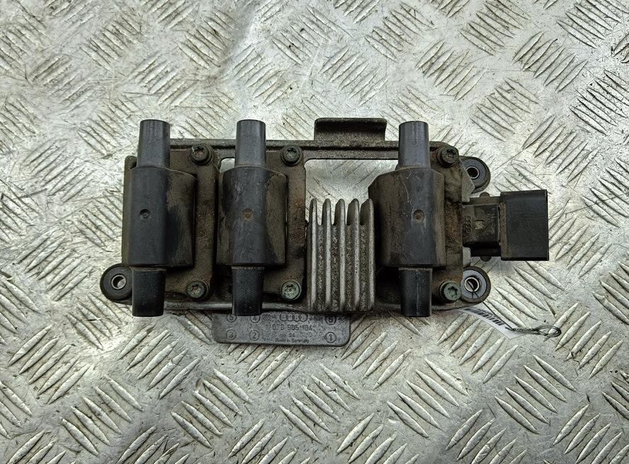 катушка зажигания Audi A6 C5 2001, 2.4 л., бензин, АКПП, чёрный, седан, 078905104