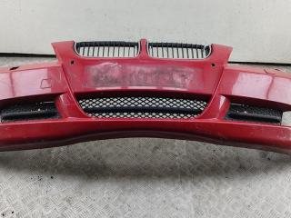 бампер передний BMW 3 E90/E91/E92/E93 2007, бензин, красный, универсал, 7058443