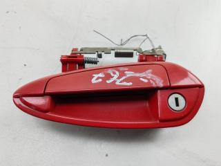ручка наружная передняя левая Fiat Grande Punto 2009, 1.2 л., бензин, МКПП, красный, хетчбэк 3 дв.
