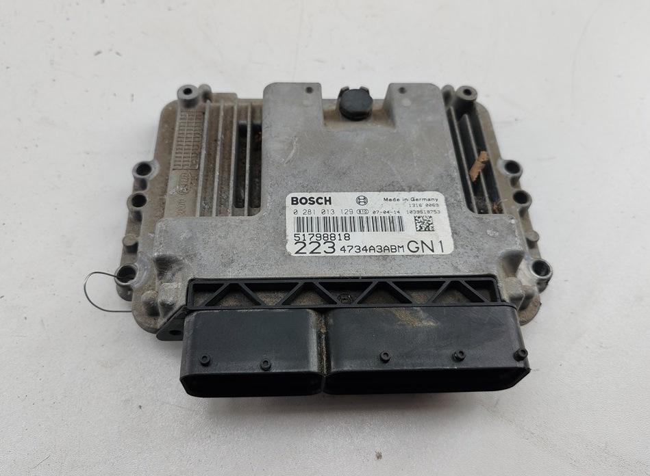 ЭБУ Fiat Doblo 2007, 1.9 л., дизель, МКПП, белый, фургон, 0281013129