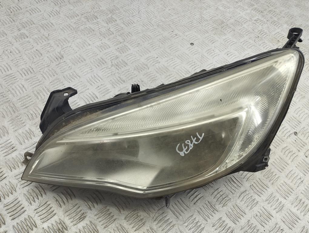 фара левая Opel Astra J 2010, 2.0 л., дизель, МКПП, чёрный, хетчбэк 5 дв., 13253646