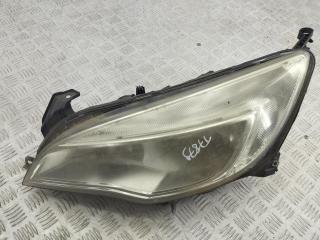 фара левая Opel Astra J 2010, 2.0 л., дизель, МКПП, чёрный, хетчбэк 5 дв., 13253646