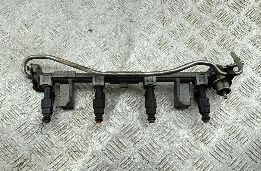 Форсунка топливная (комплект) Ford Focus I 2004, 1.8 л., бензин, МКПП, красный, седан, 0280155819, 988F-DB