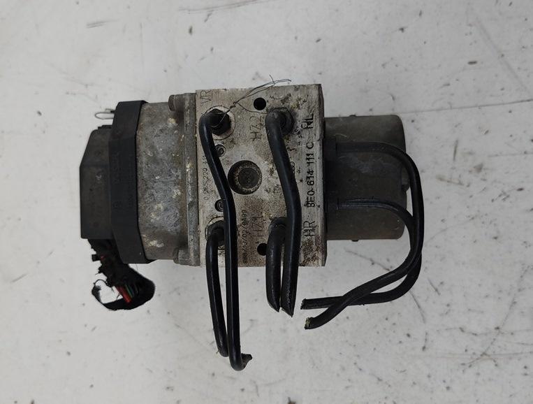 блок ABS Audi A6 C5 1998, 2.4 л., бензин, МКПП, серый, универсал, 8E0614111C