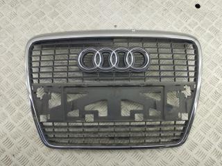 решетка радиатора Audi A6 C6 2006, чёрный, универсал, 4F0853651