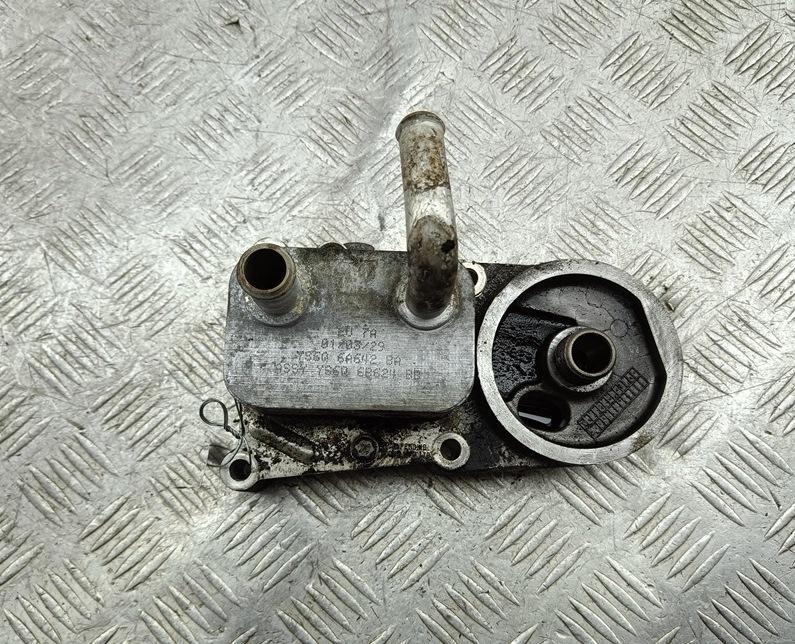 теплообменник масляного фильтра Ford Focus I 2001, 1.8 л., дизель, МКПП, чёрный, универсал, YS6Q6A642BA