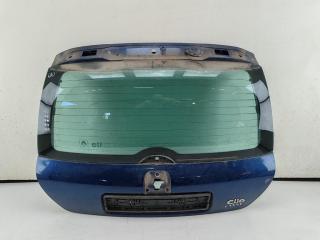 крышка багажника Renault Clio 2 поколение [2-й рестайлинг] 2003, синий, хетчбэк 3 дв.