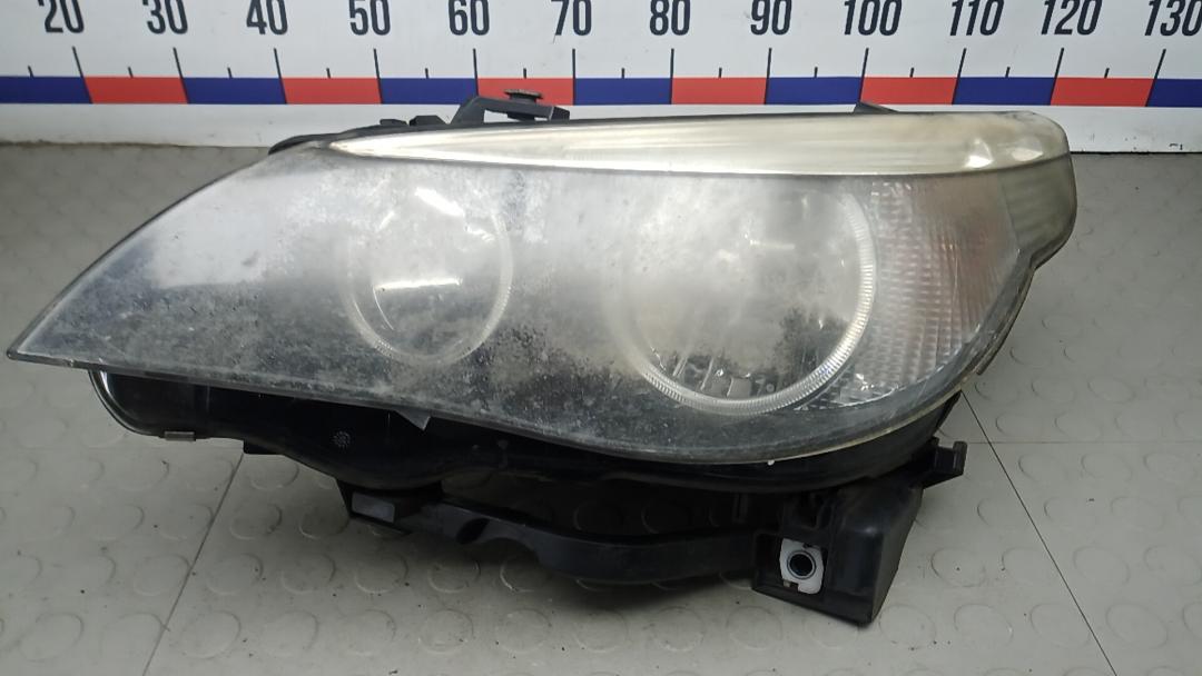 фара левая BMW 5 серия 2006, 2.0 л., D 520d, дизель, МКПП, седан