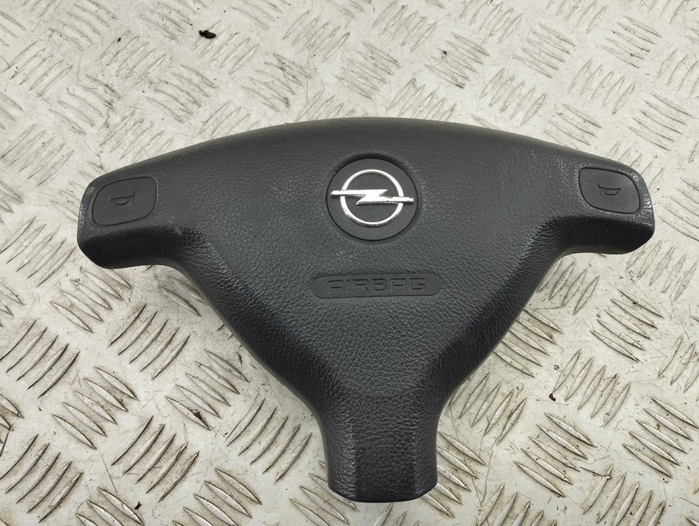 подушка безопасности водителя Opel Astra G 1999, 1.8 л., бензин, МКПП, серый, универсал, 90437285 - фото №1