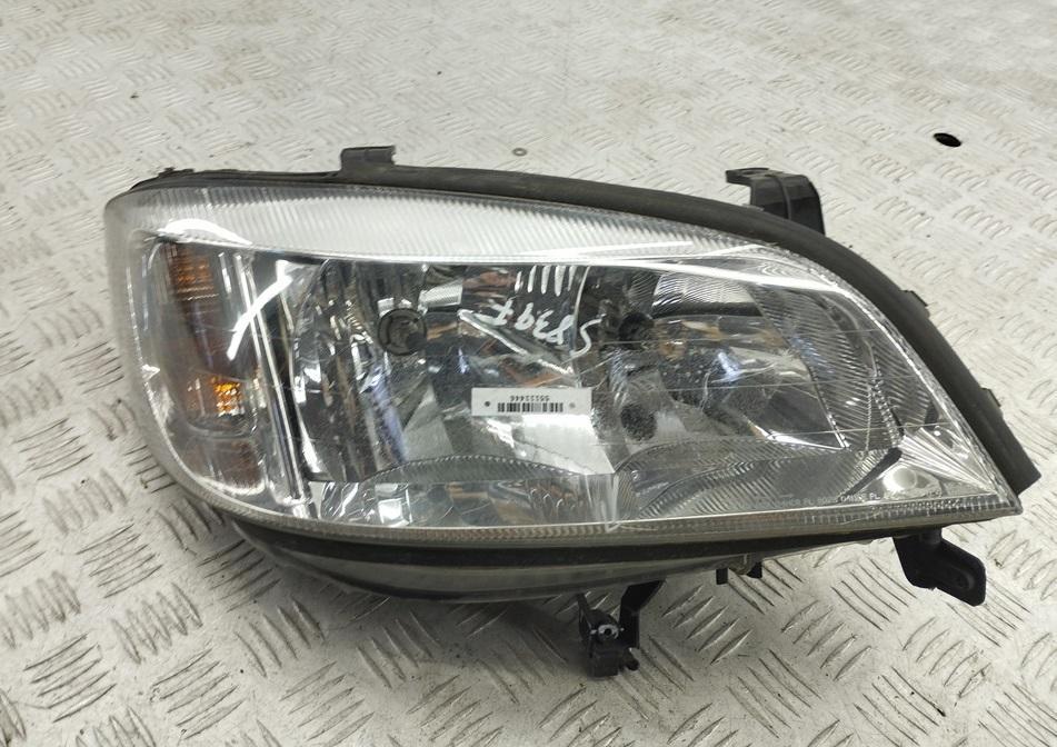 фара правая Opel Zafira A 2002, 1.8 л., бензин, МКПП, серый, минивэн, 89100055 - фото №1