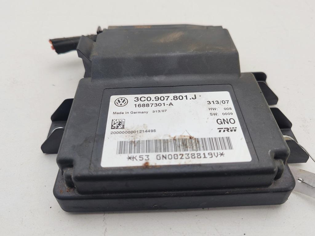 блок управления ручником Volkswagen Passat B6 2007, 2.0 л., дизель, МКПП, серый, седан, 3C0907801J