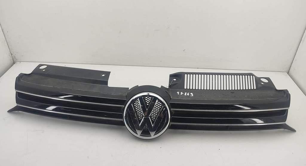 решетка радиатора Volkswagen Golf-6 2009, чёрный, хетчбэк 5 дв., 5K0853651