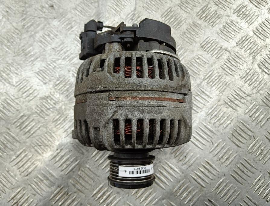генератор Volkswagen Passat B6 2005, 1.6 л., бензин, МКПП, чёрный, универсал, 06F903023F, 0124525091