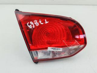 фонарь крышки багажника левый Volkswagen Golf-6 2009, 1.4 л., бензин, МКПП, чёрный, хетчбэк 5 дв.