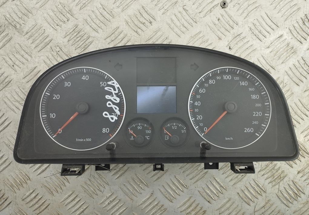 приборная панель Volkswagen Touran 2006, 1.6 л., бензин, МКПП, серый, минивэн, 1T0920862E